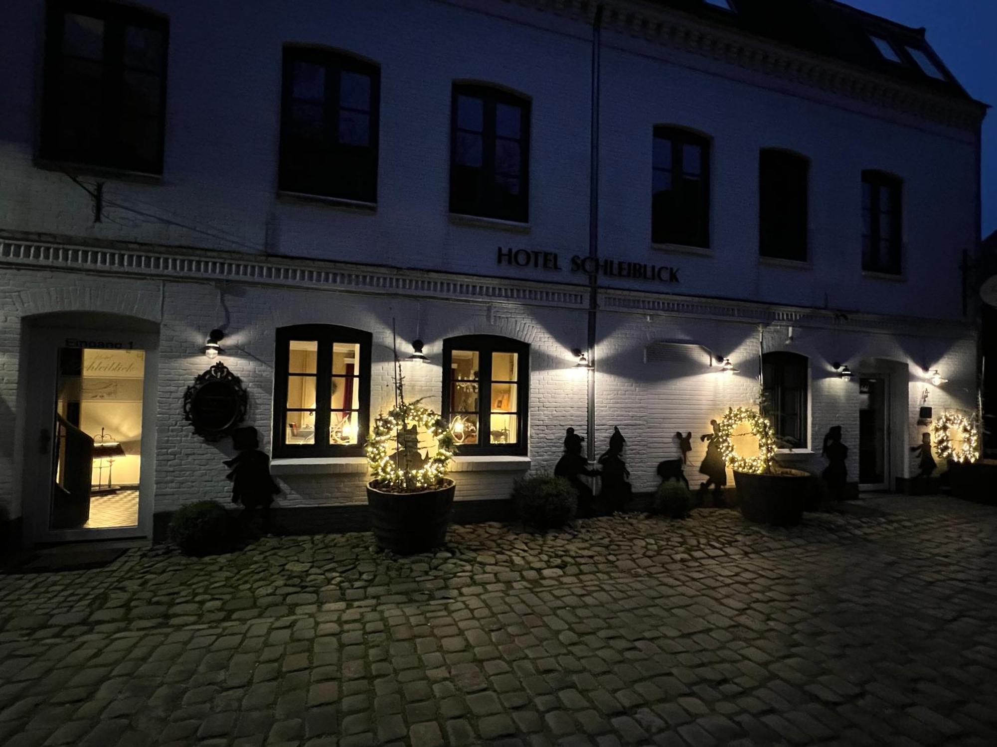 Das Kleine Hotel Schleiblick Schleswig Exterior foto